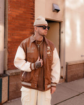 Lockere PU-Lederjacke - 1888